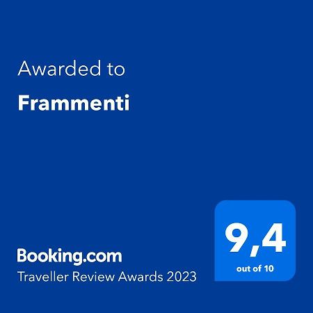 Frammenti Hotell Matera Exteriör bild